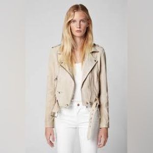 Blank NYC Suede Moto Jacket